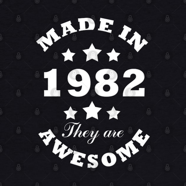 Made in 1982 the are awesome by  Memosh Everything 